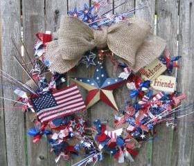 Americana Wreath